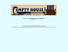 Tablet Screenshot of emptyhouse.net